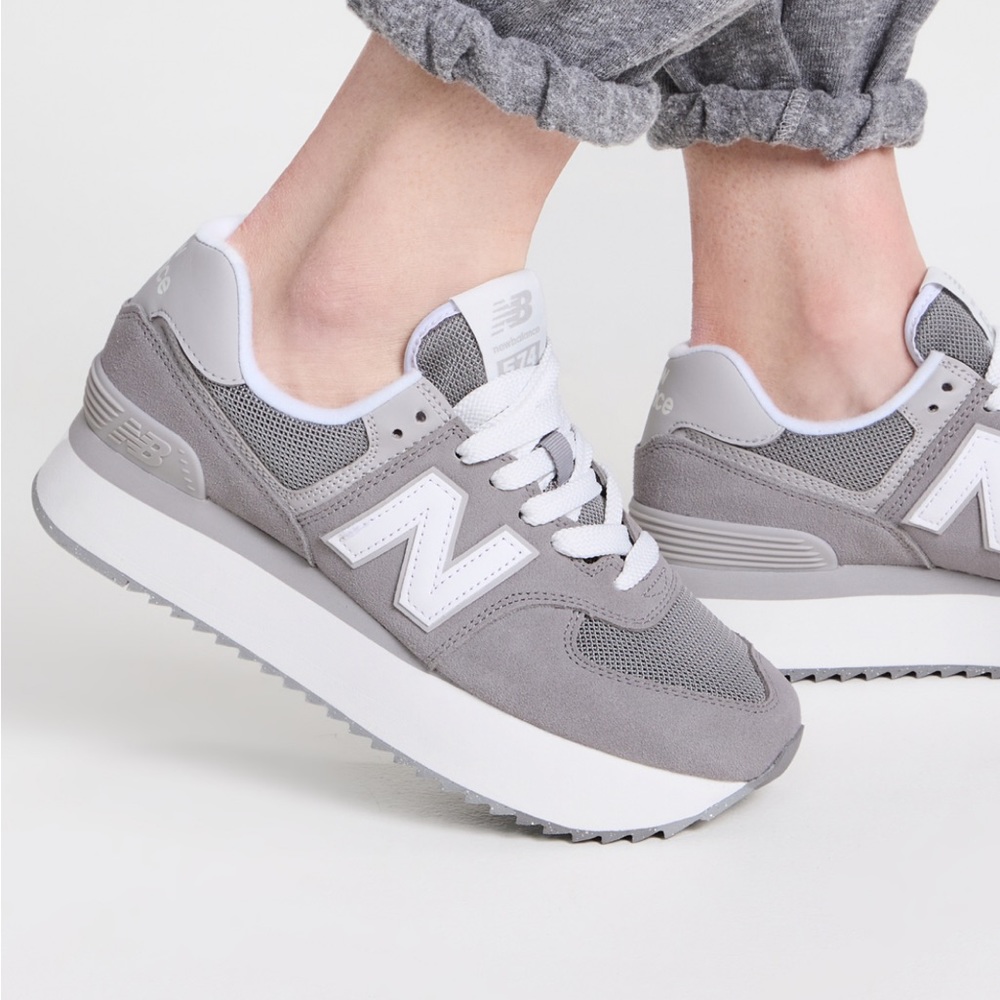 New Balance platform sneaker. Brand new, never worn!